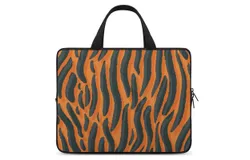 Tiger Pattern Laptop Bag Women Man 10 12 13 15 17 Inch Office Notebook Travel Computer Handbag Waterproof Bag Notebook Cover
