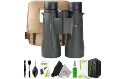 Vortex 10x50 Viper Roof Prism HD Binoculars V202 &plus; Vivitar Professional Cleaning Kit