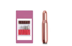 COSLUS Professional Nail Drill File&colon; Portable Nail Rig Kit Manicure Tools Polishing Set
