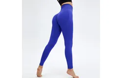 Women&apos;s Leggings - High Waisted Tummy Control Soft Black Capri Yoga Pants for Workout Size L