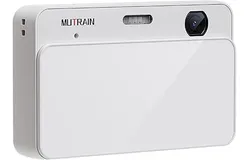 MUTRAIN Slide Open Digital Point and Shoot Pocket Camera with Mirror&comma; Y2K 1080P Photography Practice&comma; White&comma; X10&comma; 32G