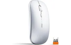 INPHIC Wireless Mouse, ultra-thin mouse charging quiet,1600 DPI travel mouse suitable for laptop computers and so on.