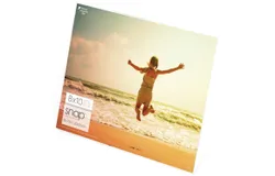 Snap Clear Acrylic Bent L Frame 10-Inch Wide by 8-Inch Tall for Horizontal 8x10 Photo