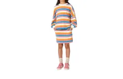 Molo Bethany Skirt In Artist Stripe