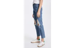 3x1 Women&apos;s W3 Higher Ground BF Crop Jeans