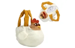Cute Plush Chicken Handbag - Soft Fluffy Hen Purse&comma; Novelty Bag&comma; Animal Plush HandBag Cosmetic Bag with Zipper for Women
