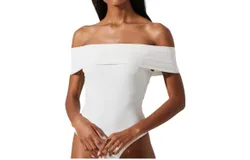 Astr Mavey Bodysuit In White