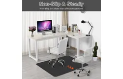 Chair Mat for Hard Floors&comma;Computer Gaming Chair Mat&comma;Office Chair Mats for Hardwood & Tile Floor&comma;Large Anti-Slip Floor Protector Rug&comma;Anti-Slip&comma;Easy to Clean