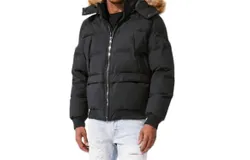Jordan Craig Men&apos;s Bay Bomber Jacket In Black