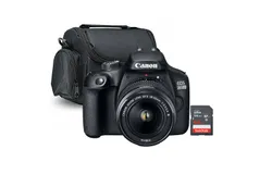 Canon EOS 2000D &sol; Rebel T7 24&period;1MP CMOS 1080p DSLR Camera &plus; Canon EF-S 18-55mm f&sol;1&colon;3&period;5-5&period;6 Lens &plus; SanDisk 64GB Ultra SDXC UHS I Memory Card &plus; BePro BC-2 Case &lpar;Medium&rpar;