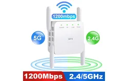AC1200M dual-band WIFI network repeater 5G&sol;2&period;4G wireless signal expander amplifier