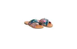 Johnny Was Women&apos;s Sonoma Cross Sandal In Multi