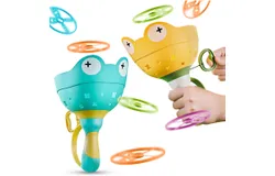 Outdoor Toys for Children 4-8 Years Old&comma; Hand Catch Game Toddler Chase Toys 3-7 Years Old Boys and Girls&comma; Kids Outdoor Games 3-5 Years Old Christmas Birthday Gift Fun Games Family Outdoor Games &lpar;Yellow &plus; Green&rpar;