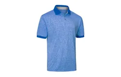 Mio Marino Designer Golf Polo Shirt-Cool Blue-2XL