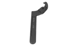 C Pin Spanner Adjustable 1 1&sol;4 to 3in Round Head CRV Hook Wrench for Vehicle Mechanical Equipment Tighten Nuts Bearings