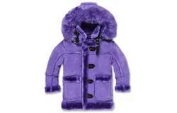 Jordan Craig Kids Denali Shearling Jacket In Purple