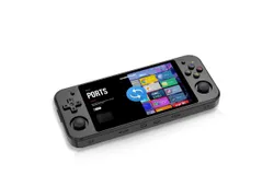 RG552 Handheld Android System Game Console High Speed EMMC 5&period;1 and 16G&plus;128G Linux System Built-in 6400 mAh Battery with 5&period;36in Touch Screen Maximum Load 5A Charging Cable 1&period;5 Hours Full &lpar;Black&rpar; NEW