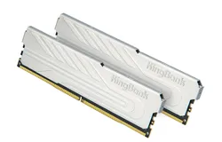 KingBank Computer Desktop Memory Ram DDR4 32GB&lpar;2x16GB&rpar; 3200MHZ CL16 1&period;35V XMP2&period;0 Overclocking with Heatsink for PC Gaming&sol;Office&sol;PS&comma;Silver