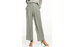 Nic &plus; Zoe Soft Drape Wide-Leg Pant In Tarragon