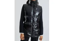Year Of Ours Puffer Vest In Black