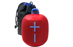 Ultimate Ears WONDERBOOM 2 Portable Bluetooth Speaker &lpar;Radical Red&rpar; &plus; SC919 Soft Pouch Protector Bag
