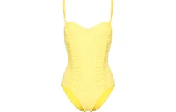 Ulla Johnson Women Almira Maillot Limonite One Piece Swimsuit