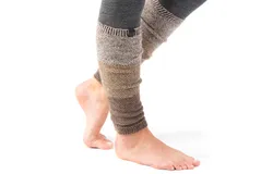 Mio Marino Women&apos;s Knee High  Multicolor Knit Leg warmer-Multi Brown-One Size