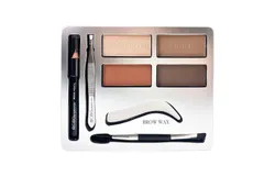 Brow Perfecting Set by BCBGeneration Cosmetics for Women - 6 Pc 0&period;05oz Highlighter Powder&comma; 3 x 0&period;05oz Brow Powder&comma; 0&period;04oz Brow Wax&comma; Brow Pencil&comma; Tweezer&comma; Spoolie and Eyebrow Brush