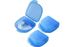 3Pcs Professional Dental Night Mouth Guard For Peaceful Sleep Eliminate Teeth Grind