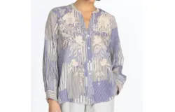 Johnny Was Osiris Relaxed Button Down In Blue
