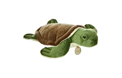 Aurora® Realistic Miyoni® 28cm Sea Turtle Green Stuffed Animal