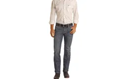 Rock & Roll Denim Rifle X-Slim Reflex Jean In Dark Vintage