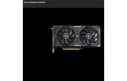 ASUS DUAL-RTX3060TI-O8GD6X graphics card has two axial fans and 8GB GDDR6X memory，Renovation
