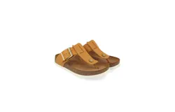 Haflinger Unisex - Cora Toe Post Sandal In Golden