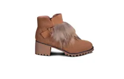 Cloud Nine Ladies Amanda Sheepskin Boot In Tan