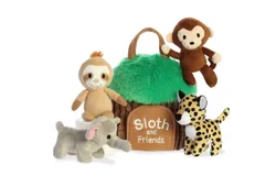 ebba™ Engaging Baby Talk™ 15&period;2cm Sloth And Friends™ Multicolor Baby Stuffed Animal