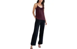 Lovestitch Crepe Cami Top In Fig
