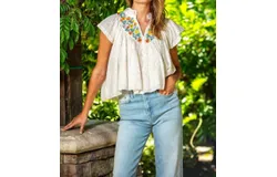 Mahila Olene Top In Bloom