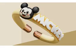 Strawberry Bear Mosquito Repellent Bracelet students children with anti-bite mosquito repellent essential oil adult couple anti-mosquito bracelet buckle-Mickey