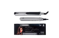 Professional Salon Quality Flat Iron Hair Straightener With A Free Travel Straightener