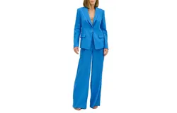 Milly Noelani Linen Pants In Sky Blue