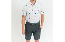 Yatta Golf Augusta Prestige Golf Polo In White
