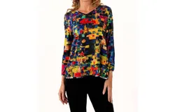 Lemon Grass Do You Understand Top In Multi-Colored