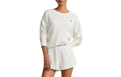 Polo Ralph Lauren Waffle Knit Boxer Short In Ecru