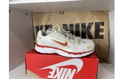 Nike Men&apos;s P-6000 Running Sneakers Mesh Phantom Dragon Red COLOR BEIGE&sol;ROJO&sol;BLANCO Sz 9&period;5