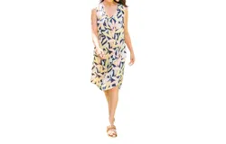Cy Fashion Alamo Square Dress In Multi Color