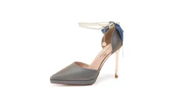 High Heels&sol;Sandals&sol;Pearls&sol;Bows&sol;Hollow&sol;Waterproof&sol;Socialite&sol;Satin&sol;Princess