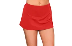 Kallure Women&apos;s Swim Skirt Bottom In Red