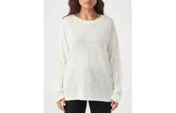 Arcaa Hugo Long Sleeve T Shirt In Cream