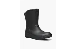 Bogs Women&apos;s Amanda Plush Ii Zip Waterproof Boots In Black